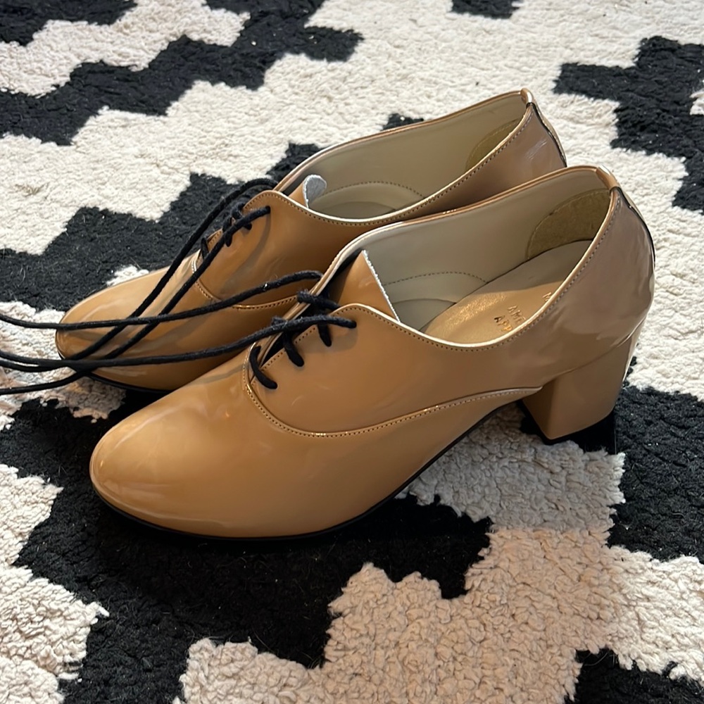 American Apparel Heeled Loafers Vintage - Size 8